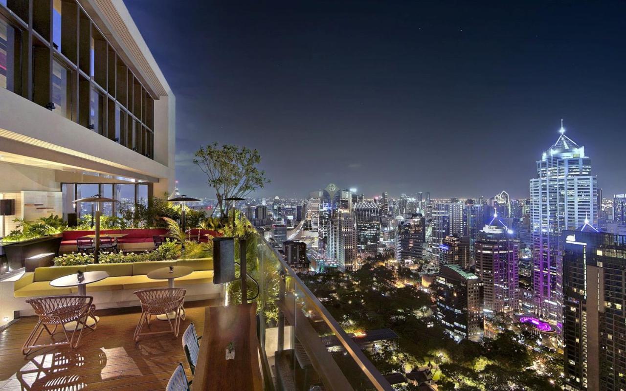 Hotel Kimpton Maa-Lai Bangkok By Ihg Exteriér fotografie View from the rooftop