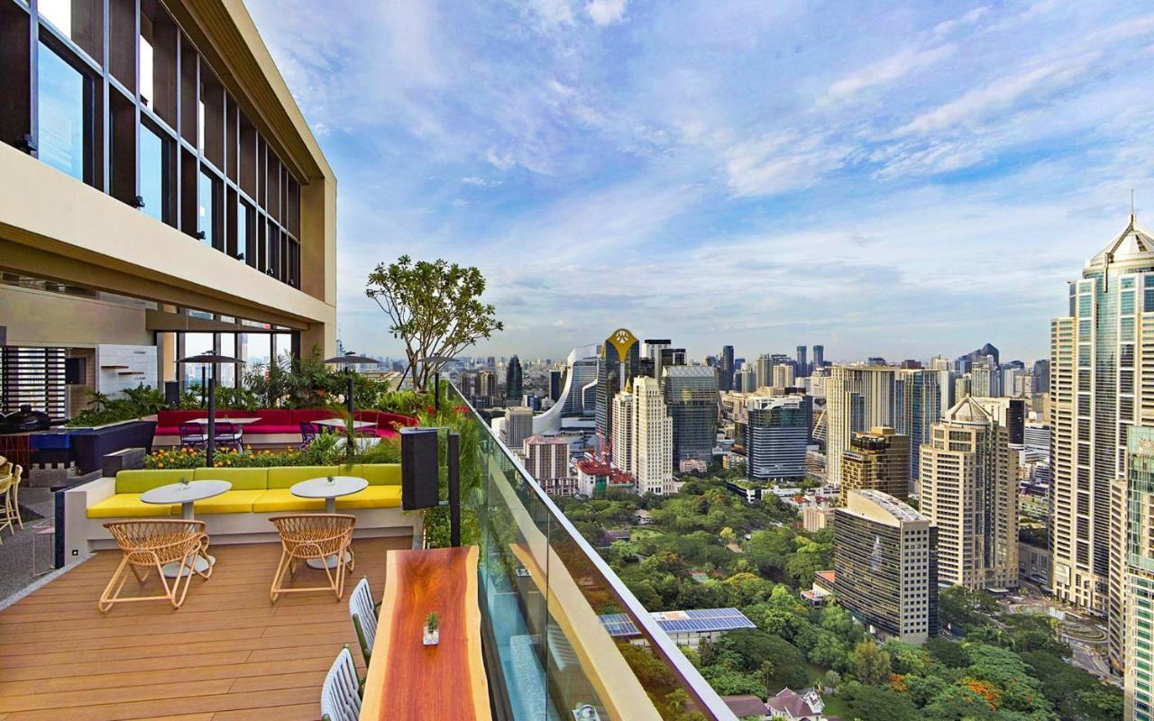 Hotel Kimpton Maa-Lai Bangkok By Ihg Exteriér fotografie View from the rooftop